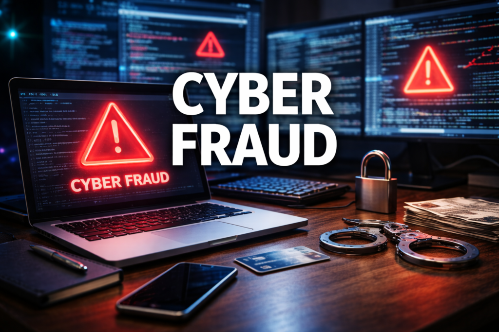 Cyber Fraud – Complete Guide to Types, Prevention & Legal Remedies in India
