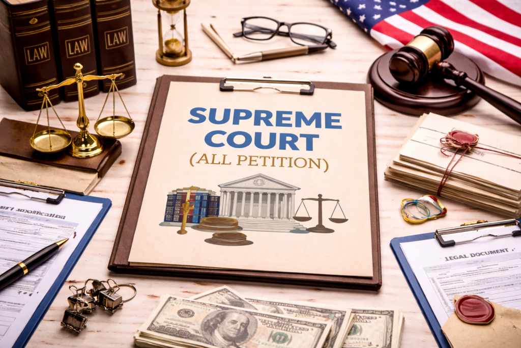 Supreme Court Petitions in India: Complete Guide to Types, Filing Process, Jurisdiction & Legal Remedies